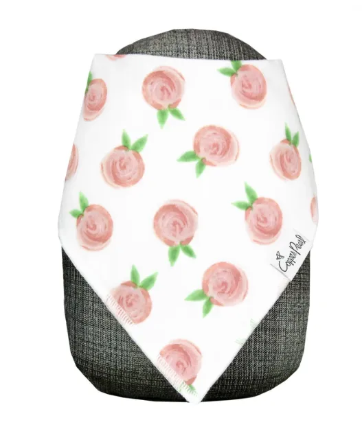 Copper Pearl Single Bandana Bib- Rosie