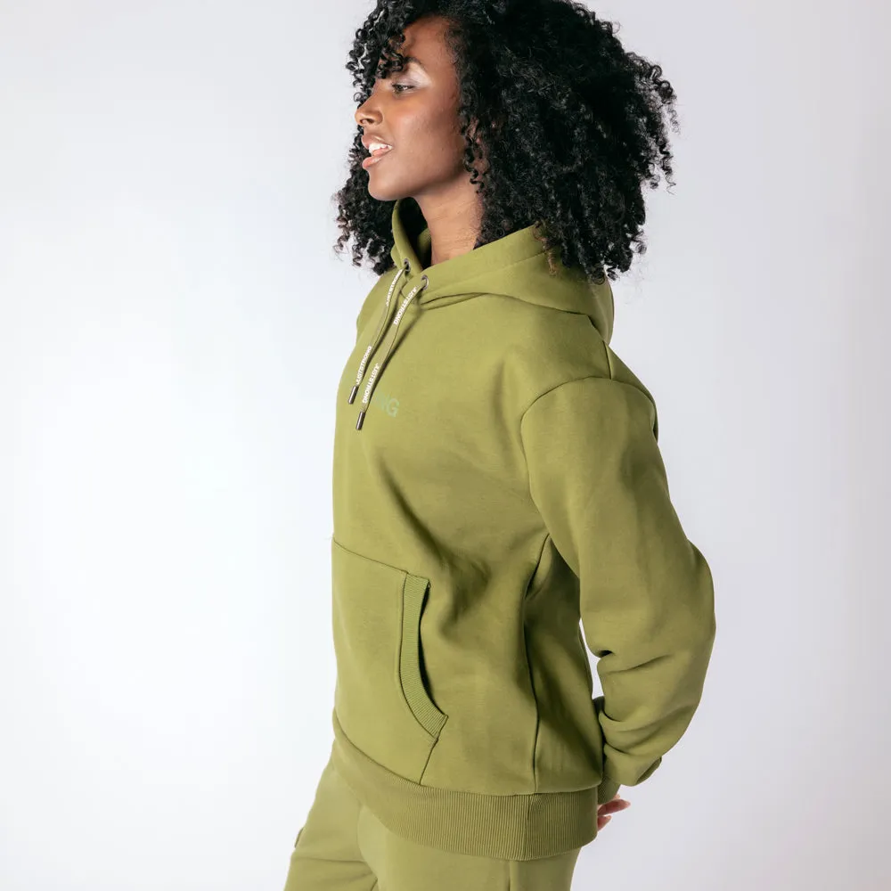 Core hoodie - military green