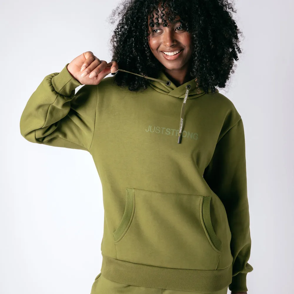 Core hoodie - military green