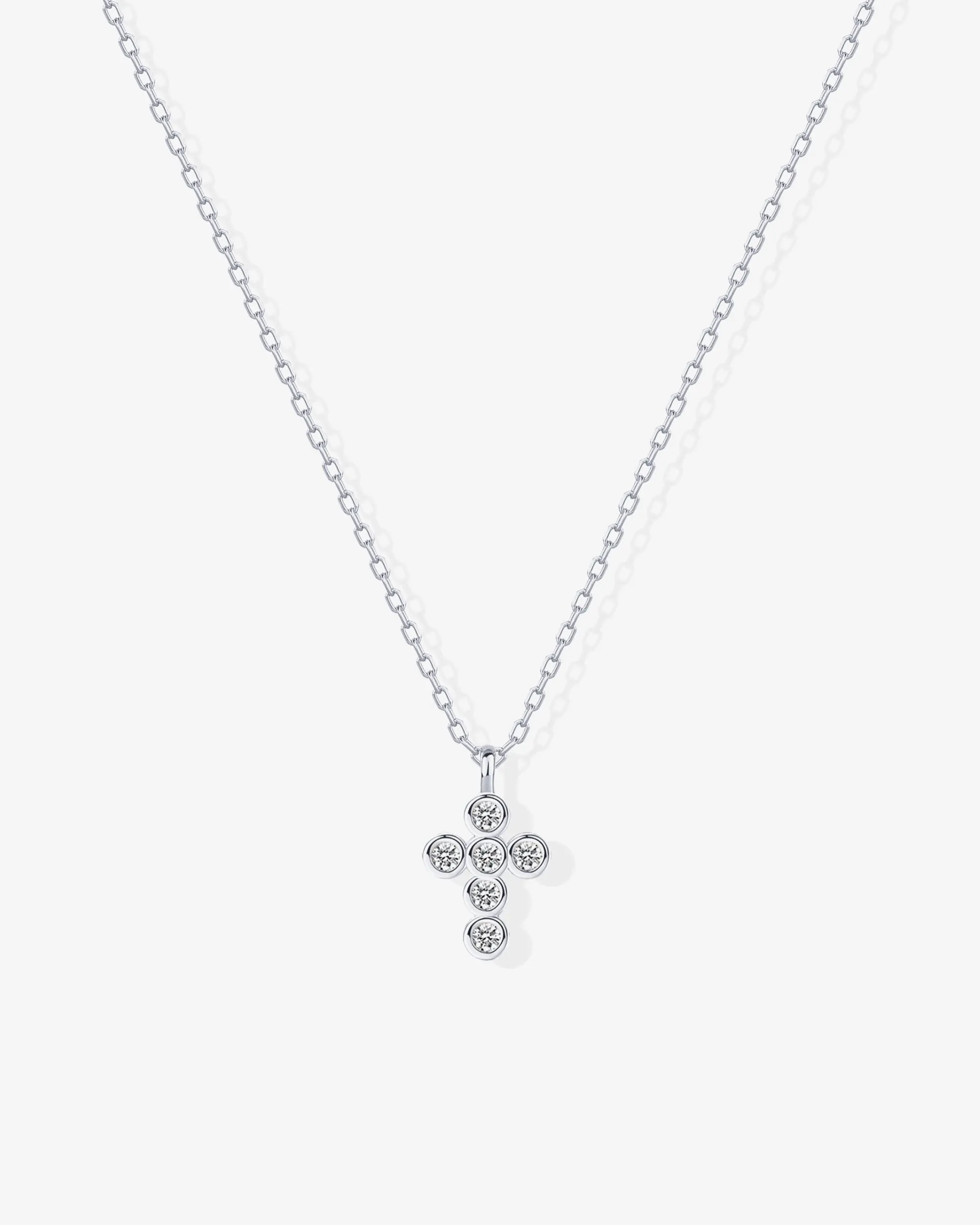 Cross Necklace and Earring Set