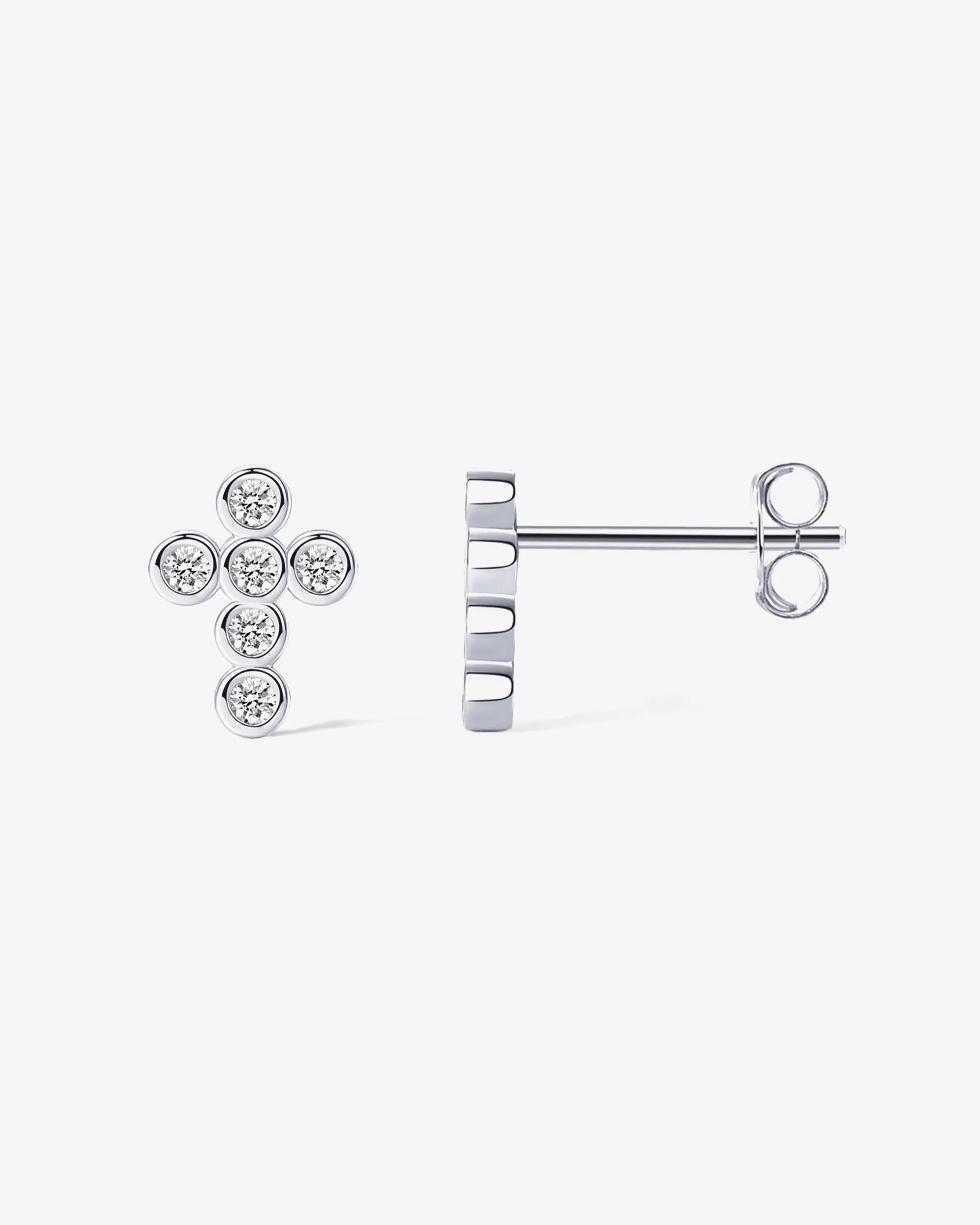 Cross Necklace and Earring Set