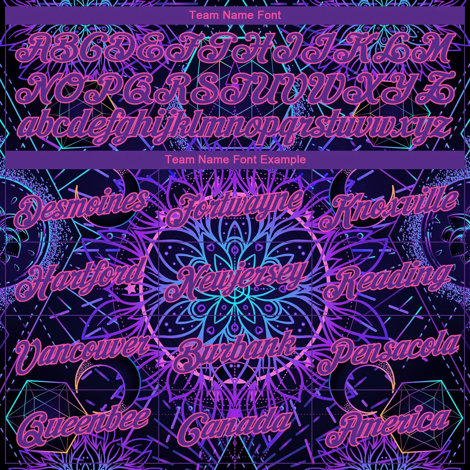 Custom Black Purple-Pink 3D Pattern Design Magic Mushrooms Over Sacred Geometry Psychedelic Hallucination Performance T-Shirt