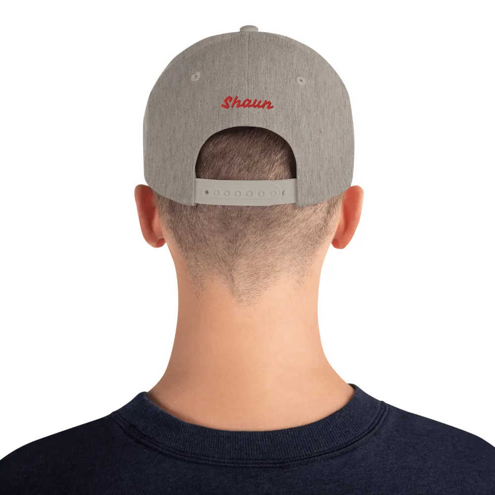 Custom Drips Snapback Hat