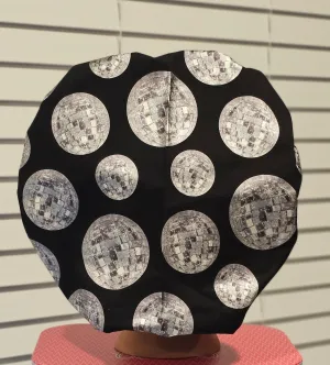 Disco Ball Surgical Scrub Caps
