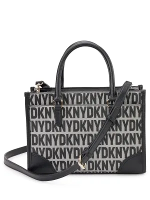 DKNY Women Black Printed Crossbody Bag
