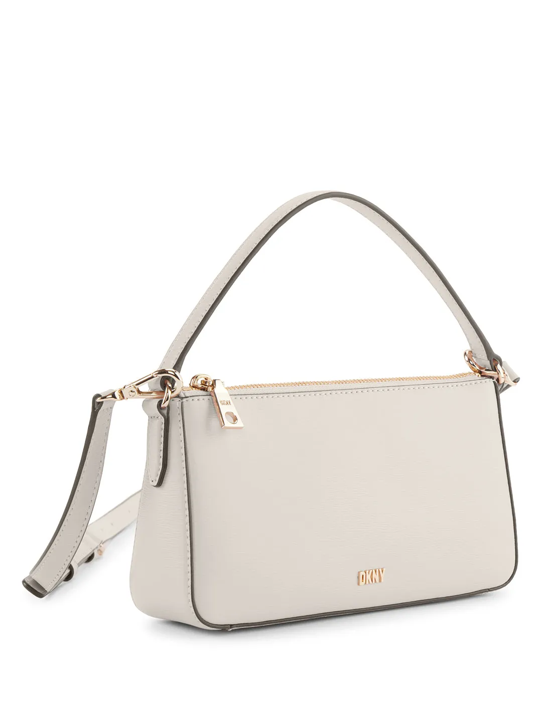 DKNY Women Grey Solid Crossbody Bag