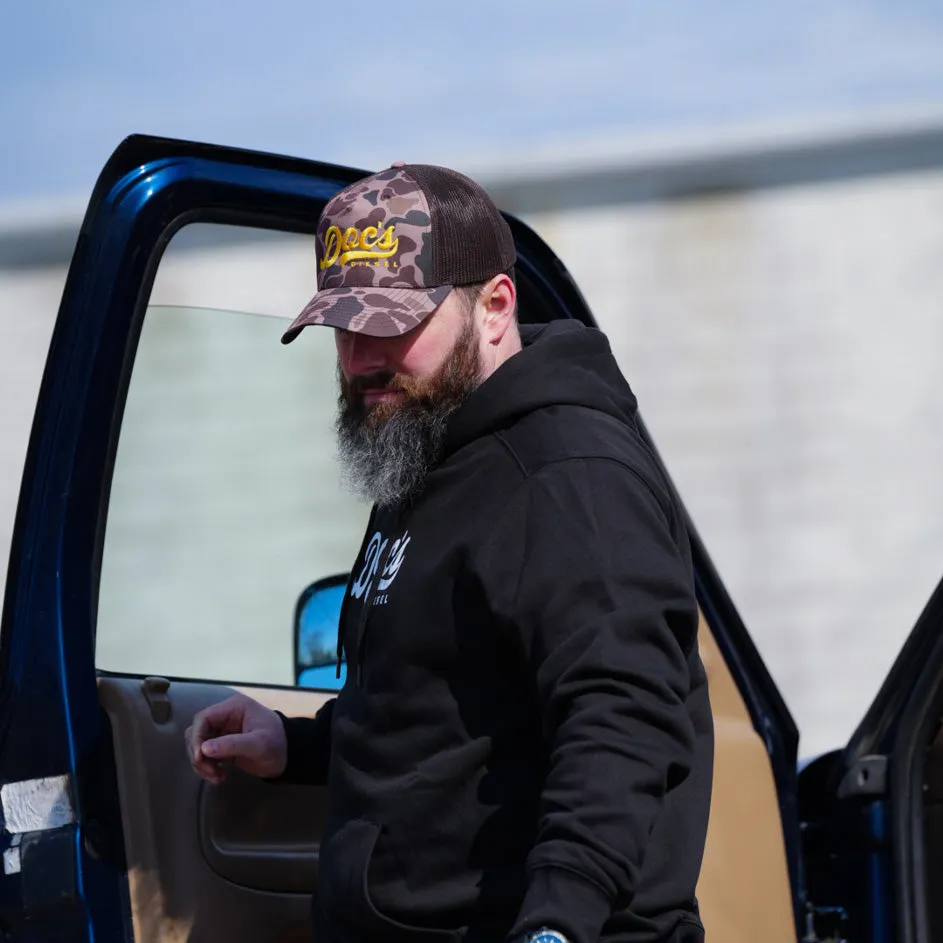 DOC'S Camo Trucker Hat