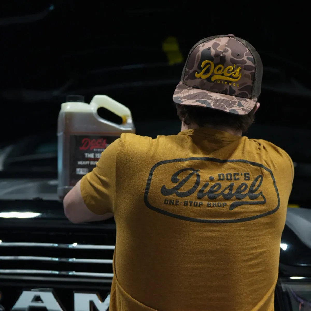 DOC'S Camo Trucker Hat