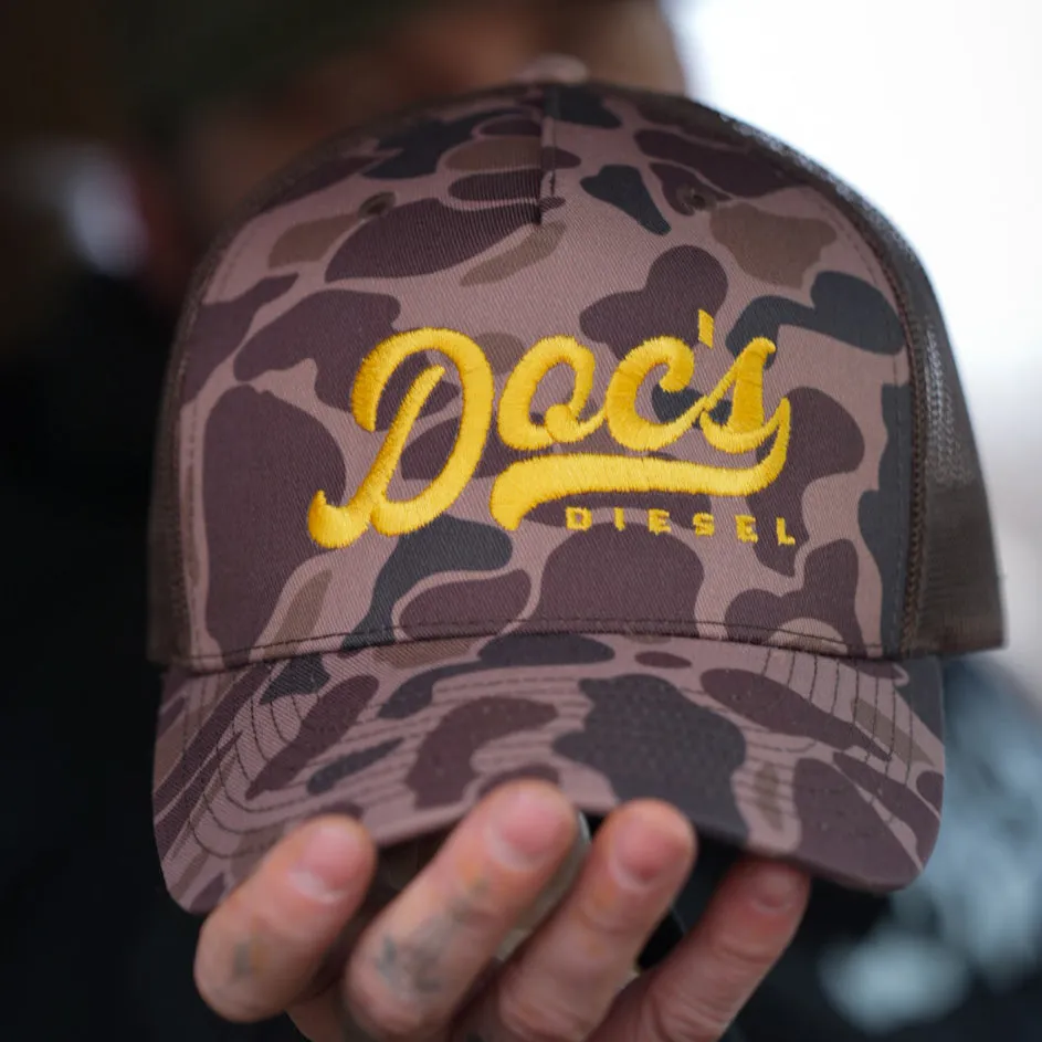 DOC'S Camo Trucker Hat