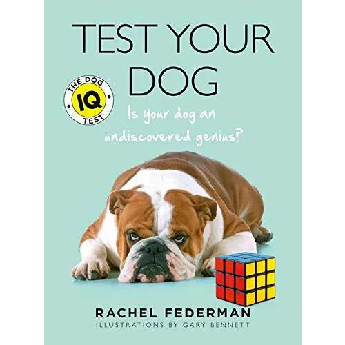 Dog Books for Adults & Children 4 Books Collection Set(Doggie Language,101 Dog Tricks and Training,Test Your Dog & Interpet Brain Games For Dogs)