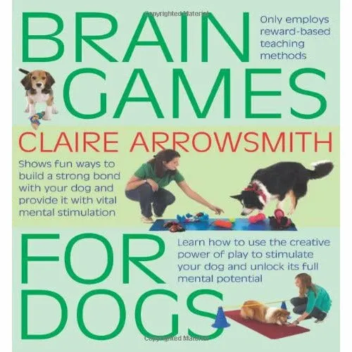 Dog Books for Adults & Children 4 Books Collection Set(Doggie Language,101 Dog Tricks and Training,Test Your Dog & Interpet Brain Games For Dogs)