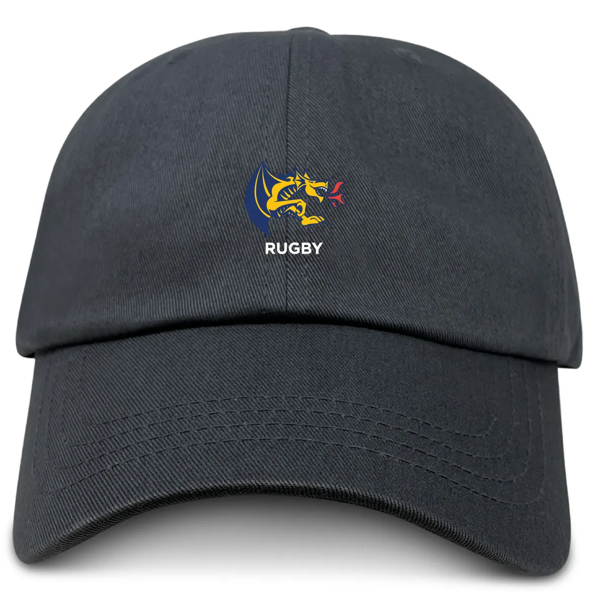 Drexel Rugby Adult Low-Profile Cotton Twill Dad Cap
