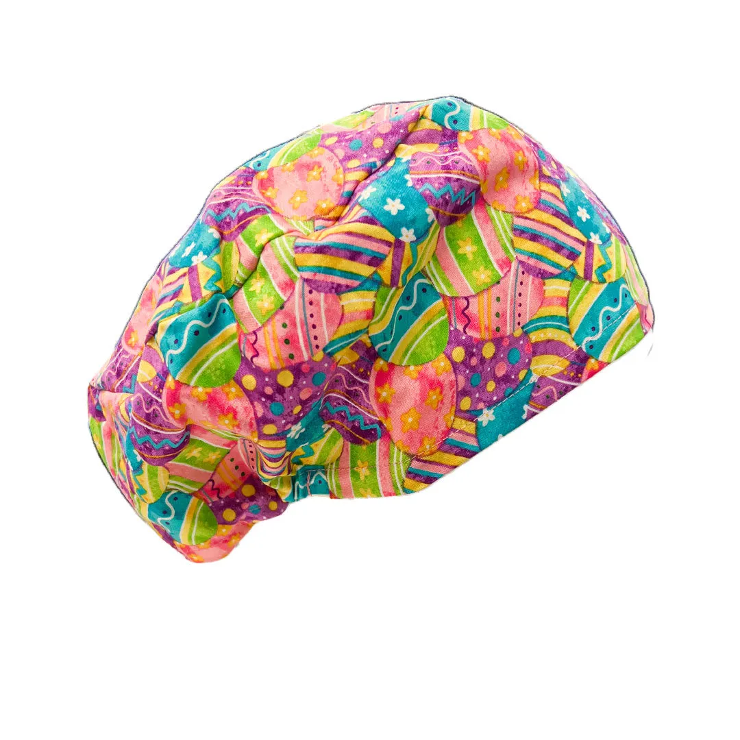 Easter Patterned Scrub Caps - 1015