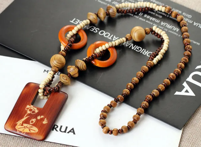 Elegant Bohemian Long Necklace