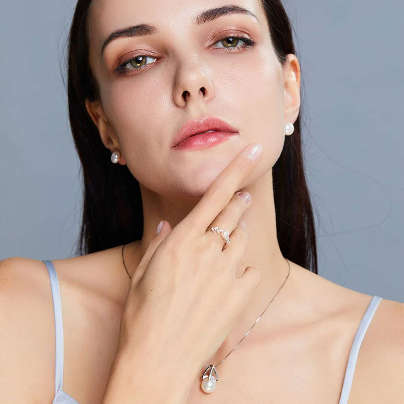 Elegant Freshwater Pearl Ring WR00011