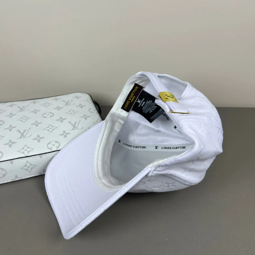 Elegant monogrammed hats in 2 colors