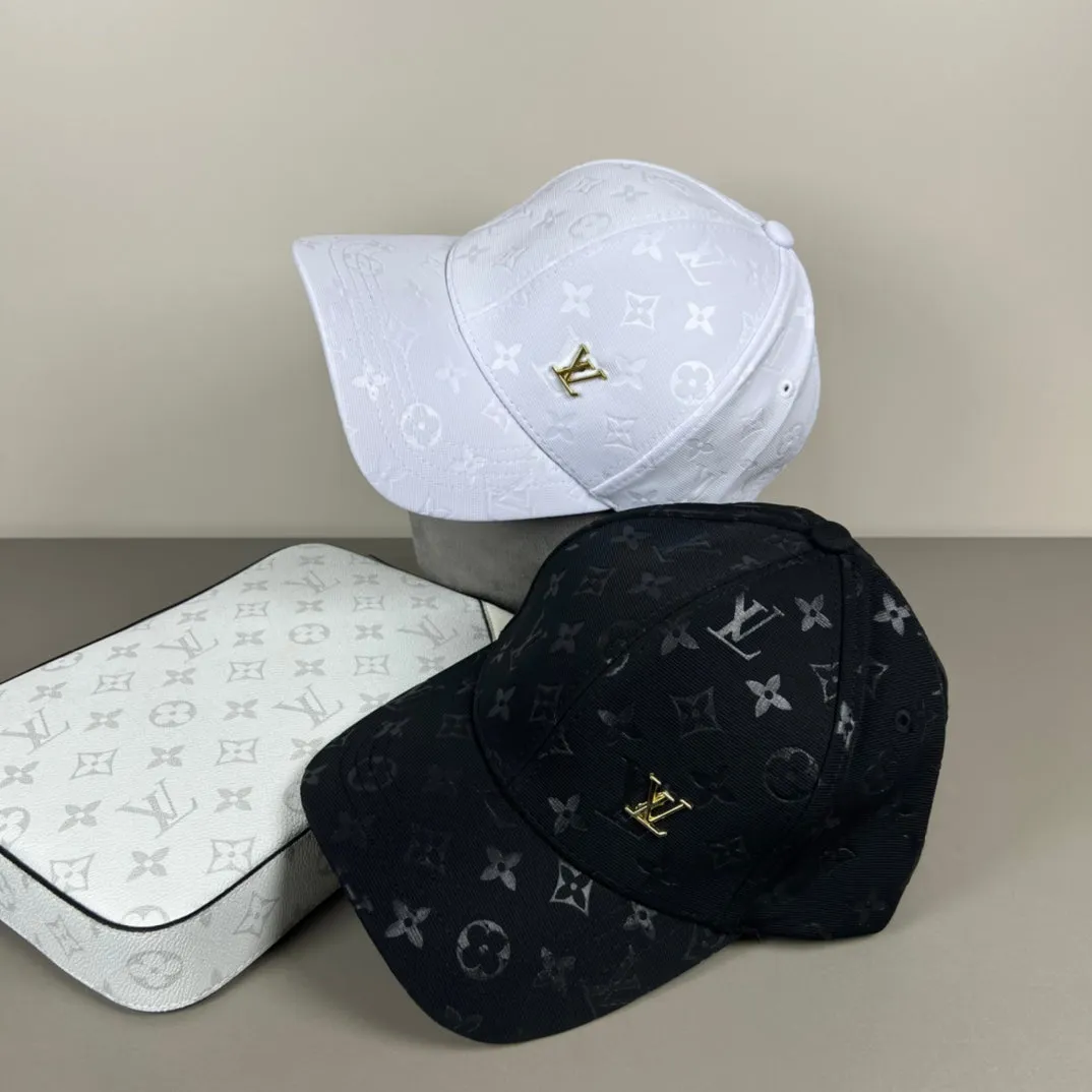 Elegant monogrammed hats in 2 colors