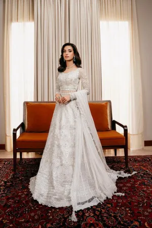 Elegant Pakistani Bridal Dress in Choli Lehenga Style