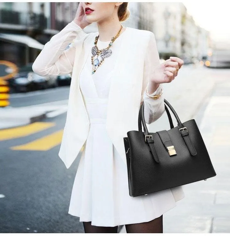 Elegant Premium Quality Women's Hand Bag - Apricot
