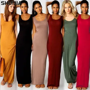 Elegant sexy vest Dress, fashion Dress