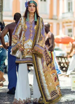 Embroidered Lawn Suit 2020 in Elegant Style #J6106
