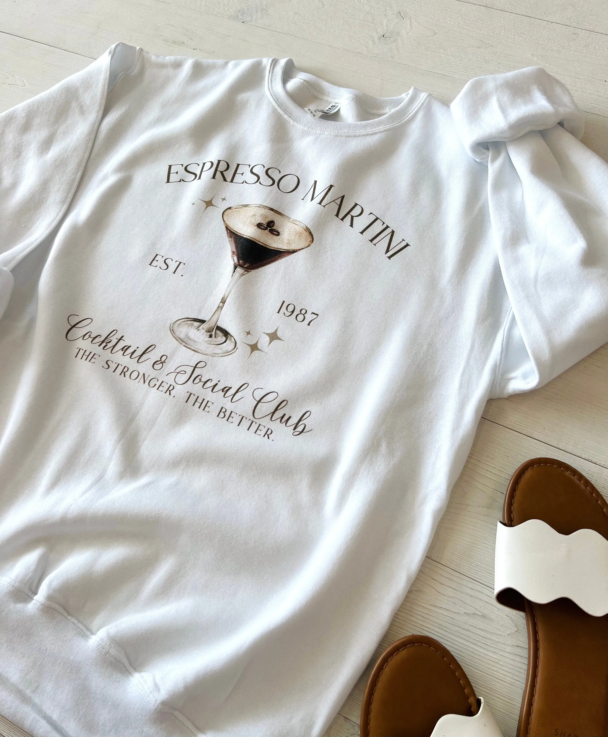 Espresso Martini Social Club Sweatshirt