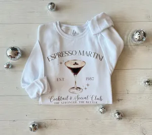 Espresso Martini Social Club Sweatshirt