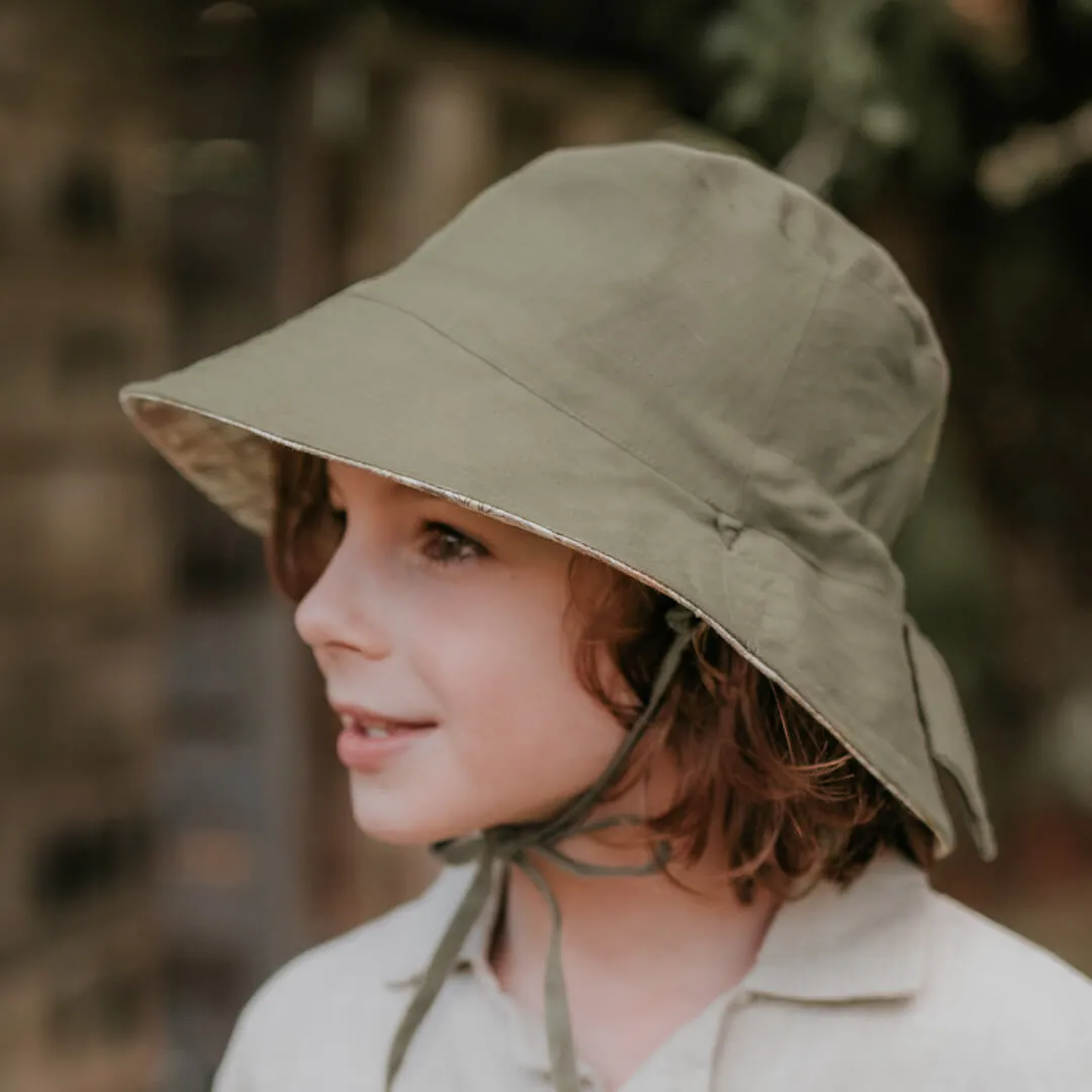 Explorer Classic Bucket Sun Hat | Mallee / Moss