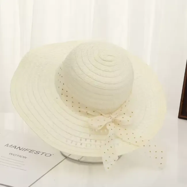 Fashion Summer Casual Women Ladies Wide Brim Beach Sun Hat Elegant Straw Floppy Bohemia Cap For Women Dating Z1