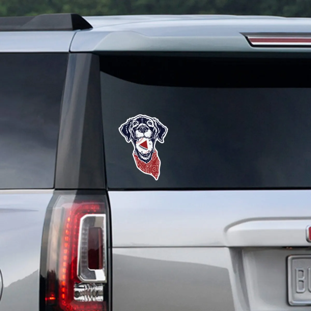 Fenway Dog Sticker