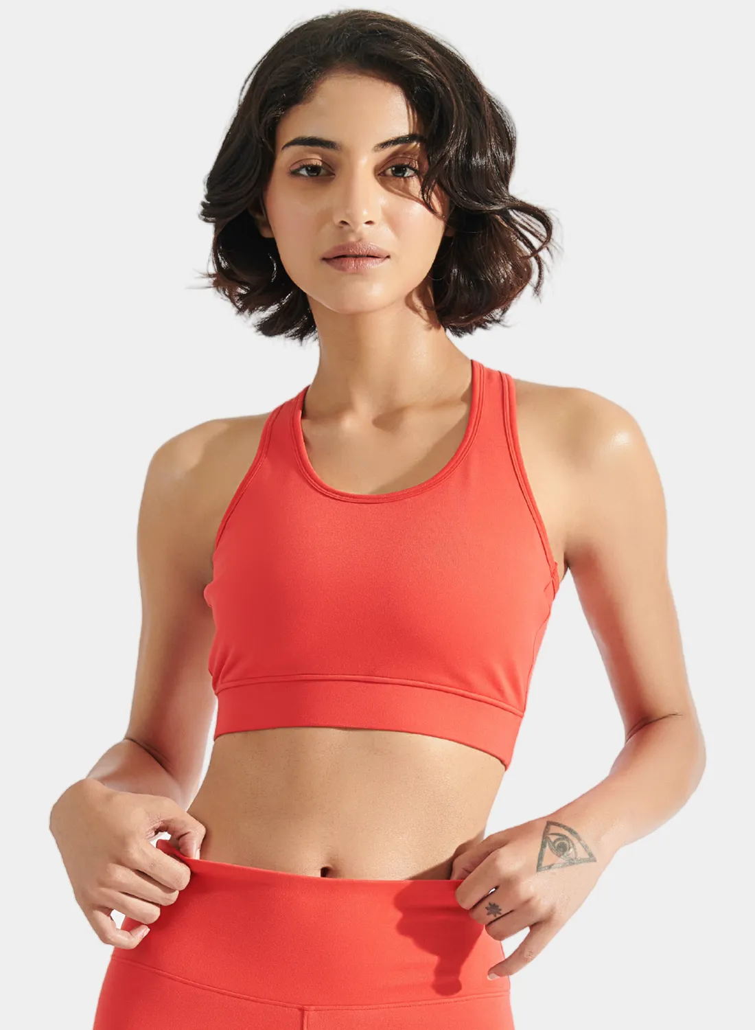 Flo Bra Top Fiery Coral