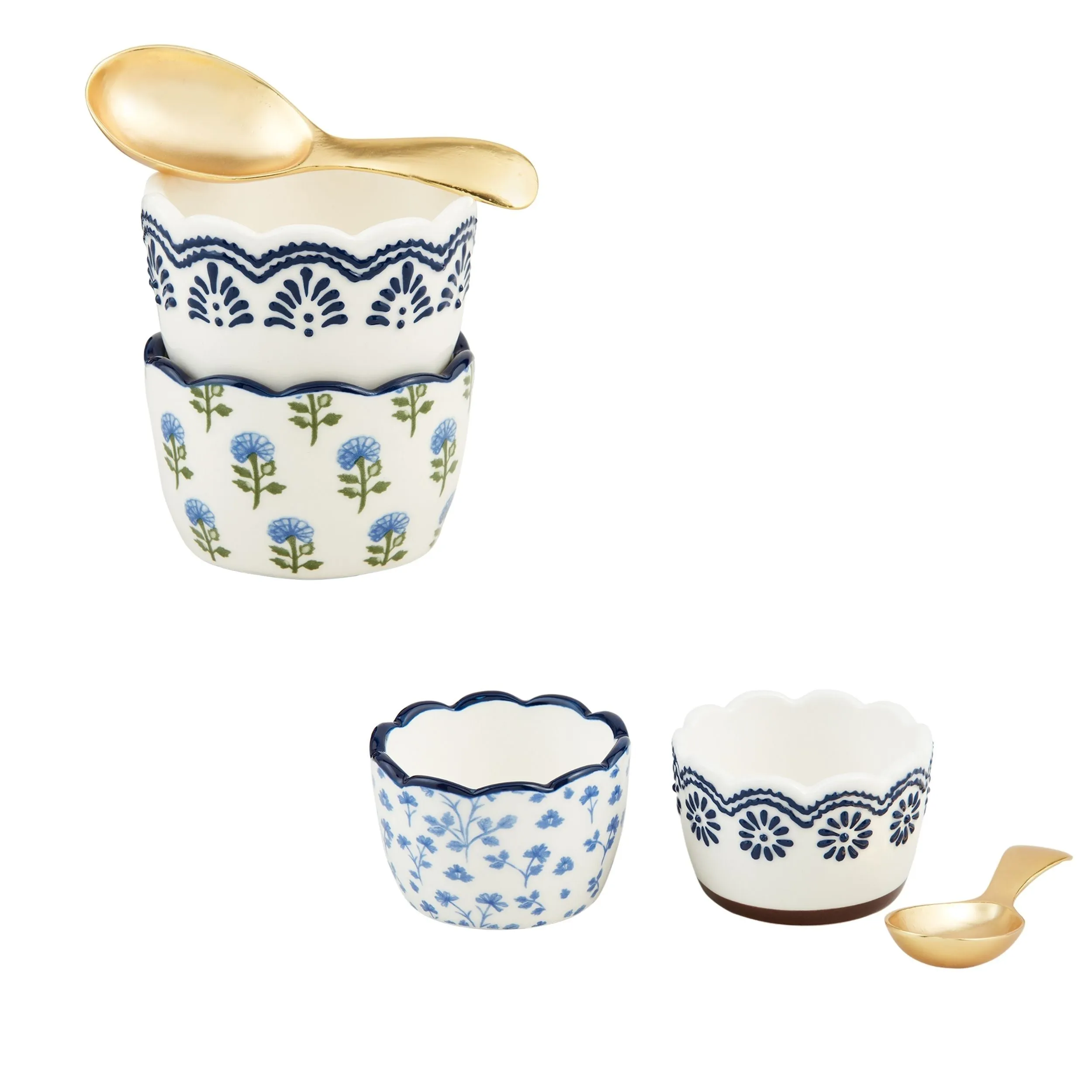 Floral Tidbit Set