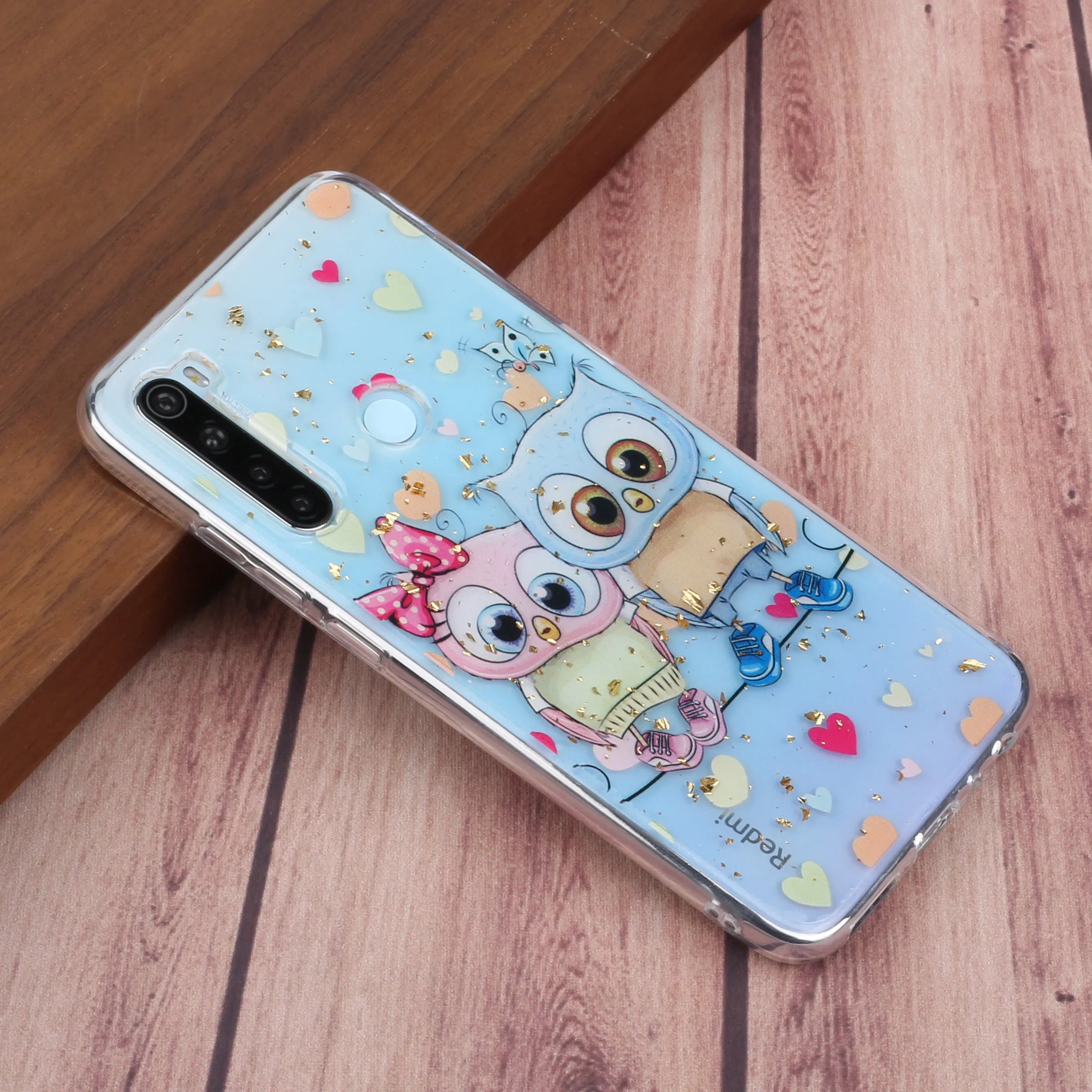 For Redmi Note 8 / Redmi Note 8 Pro Cellphone Cover Beautiful Painted Pattern Comfortable Wear TPU Phone Shell 3