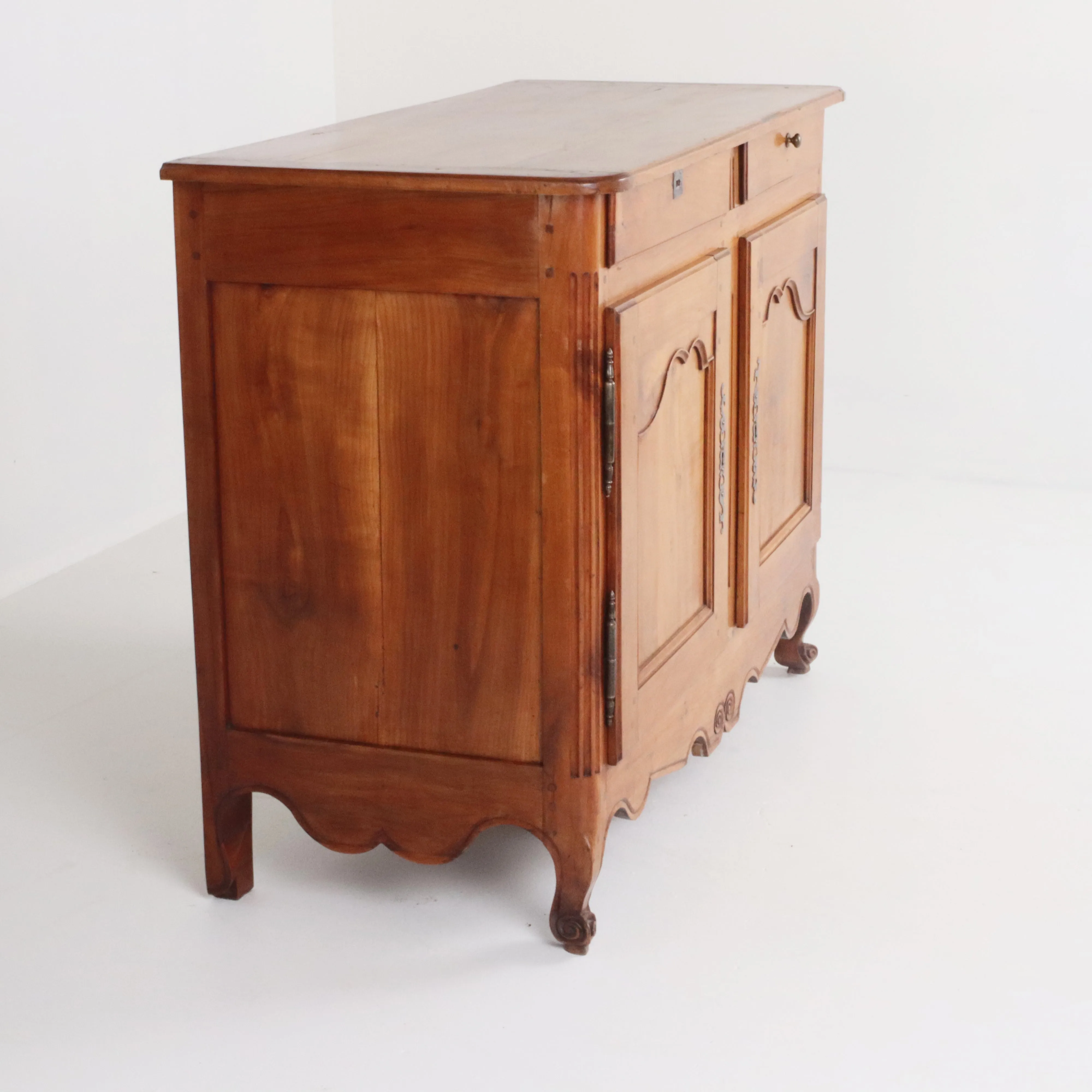 French Antique Fruitwood Buffet c1870