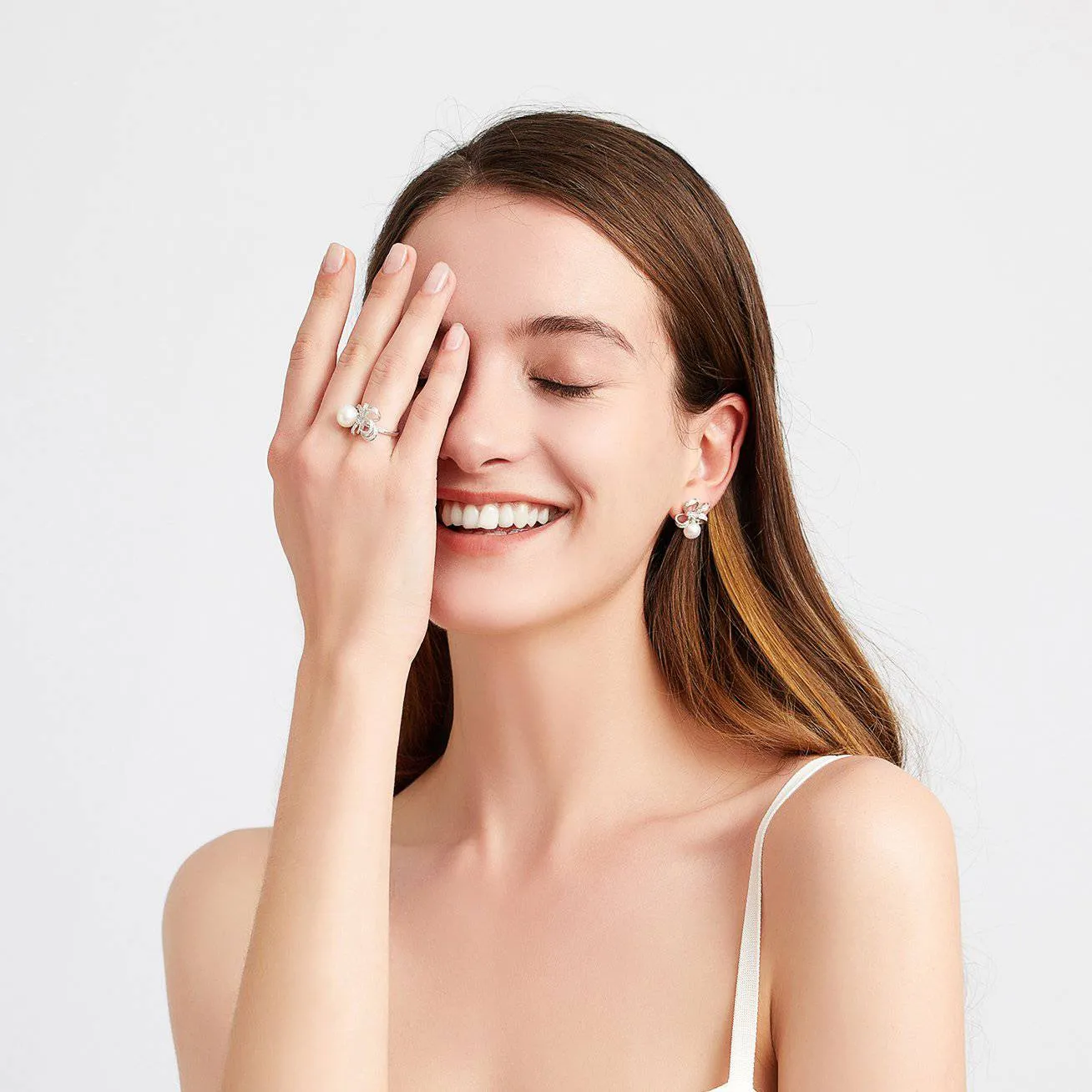 Freshwater Pearl Ring WR00037 | RIBBON