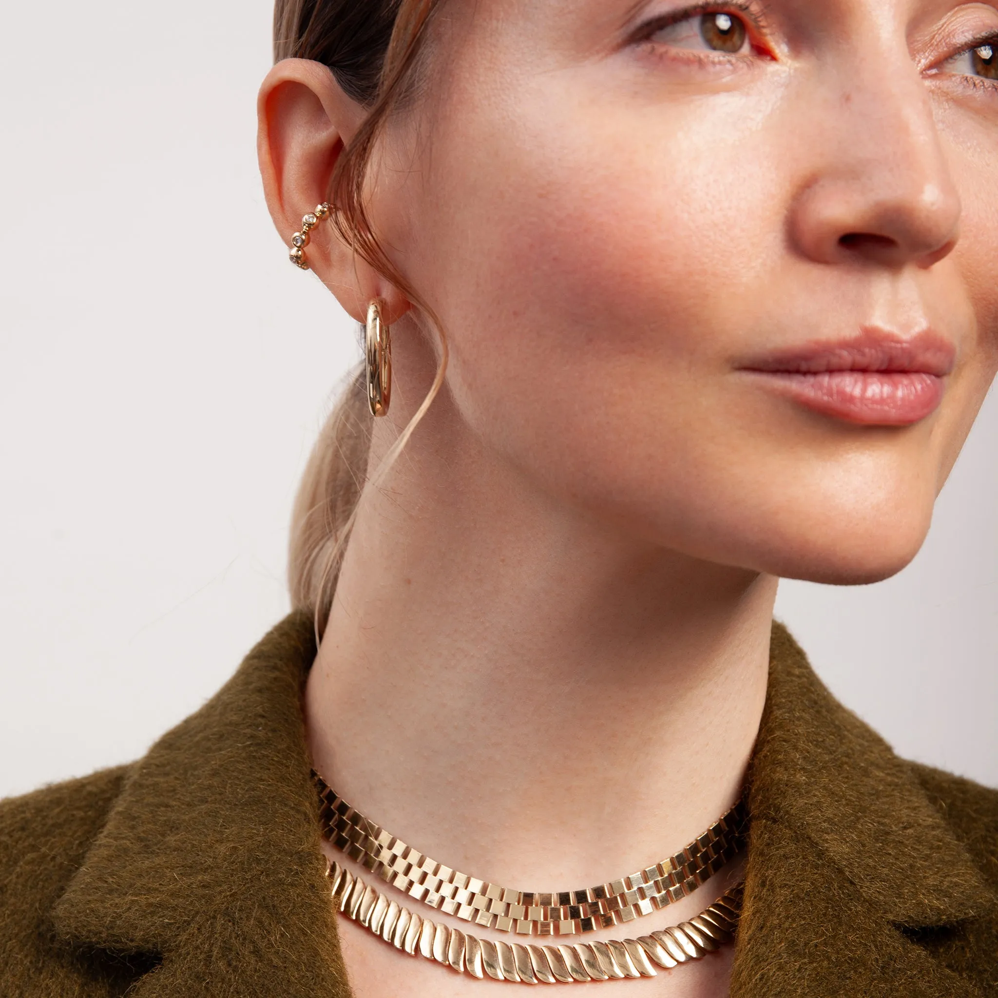 Gabriella Round Ear Cuff