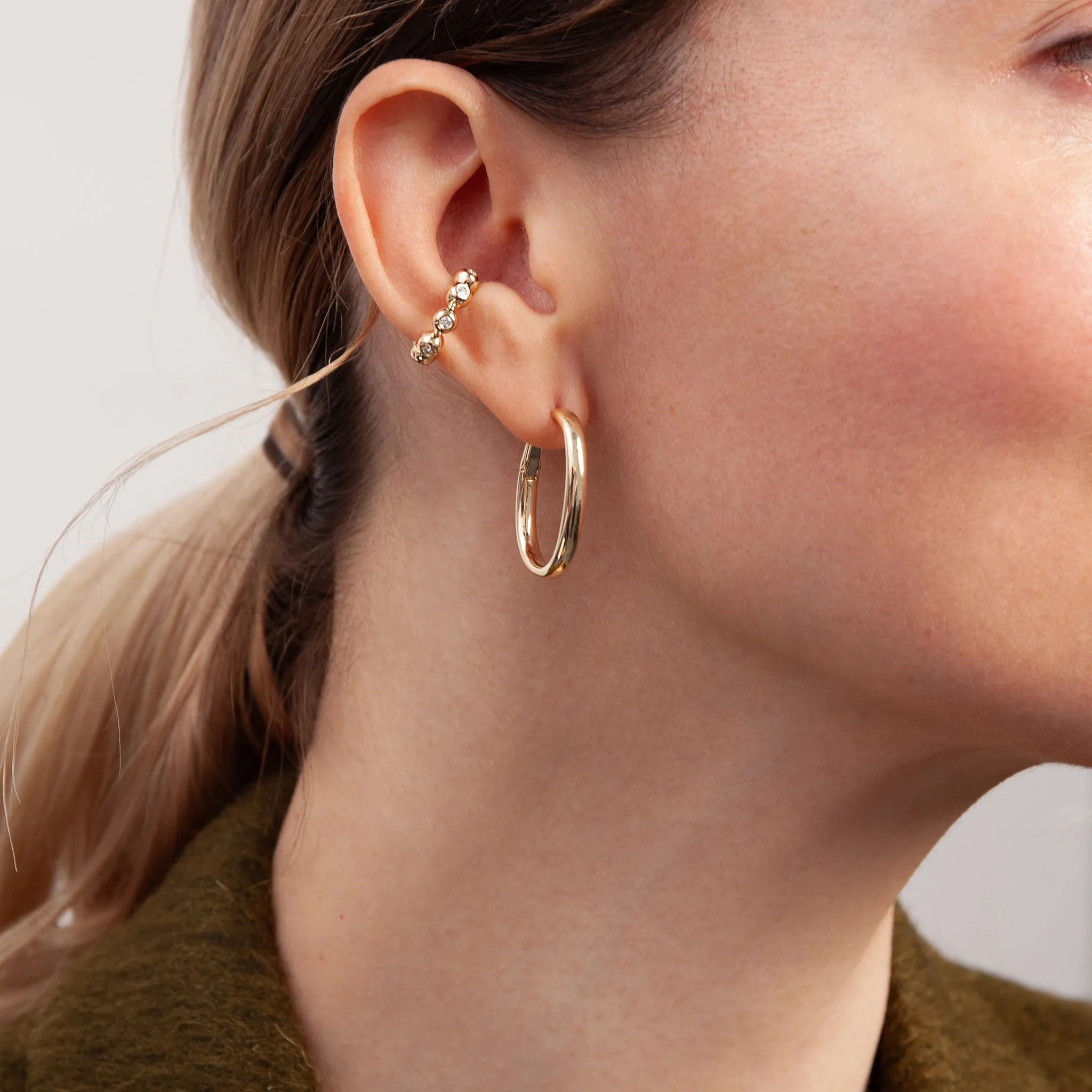 Gabriella Round Ear Cuff