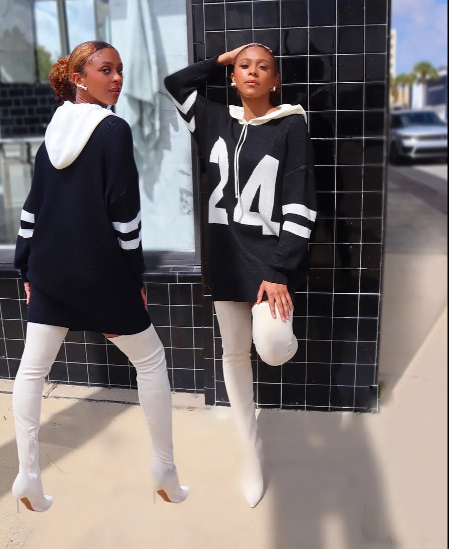 Game Day Sweater Dress