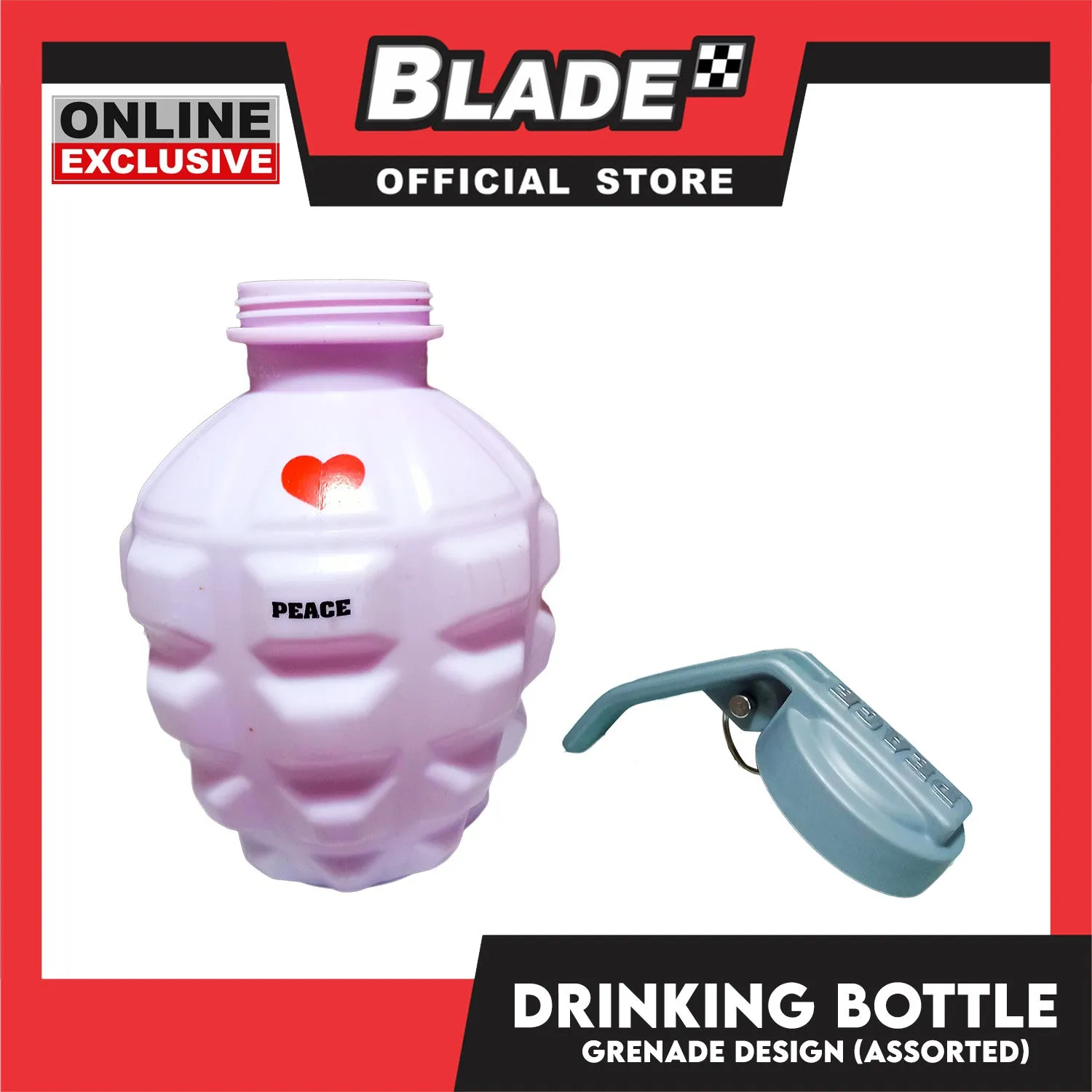Gifts Bottle Drink Grenade AP1022 (Assorted Designs and Colors)