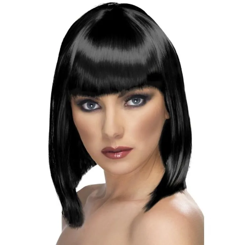 Glam Wig - Black, Short