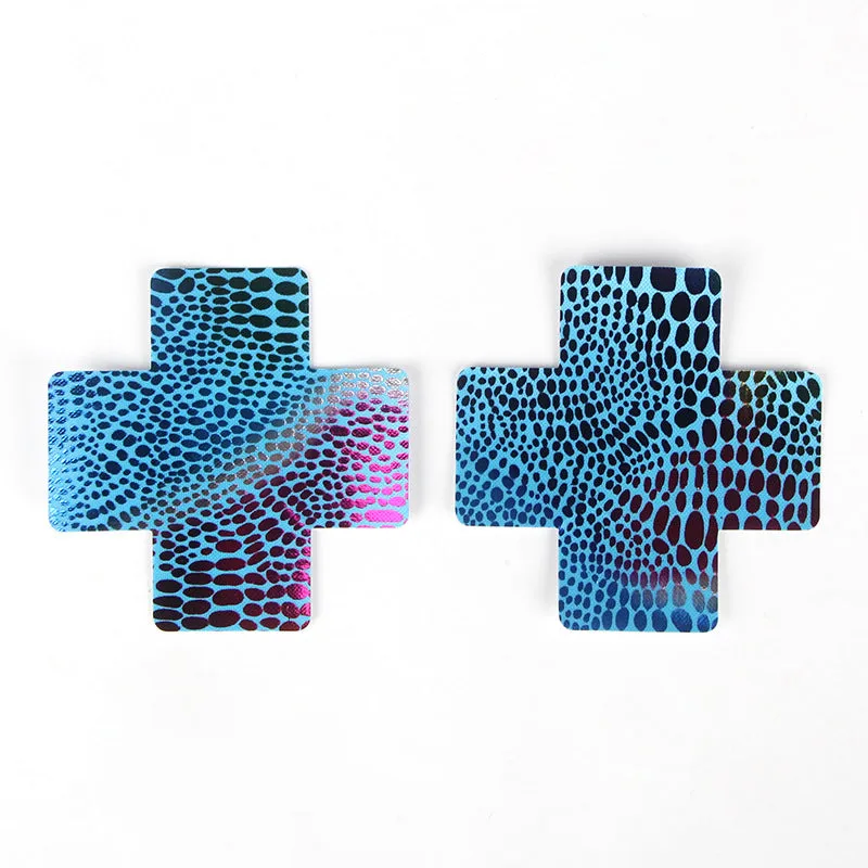 Glamorous Glitter Seashell Reusable Adhesive Nipple Covers