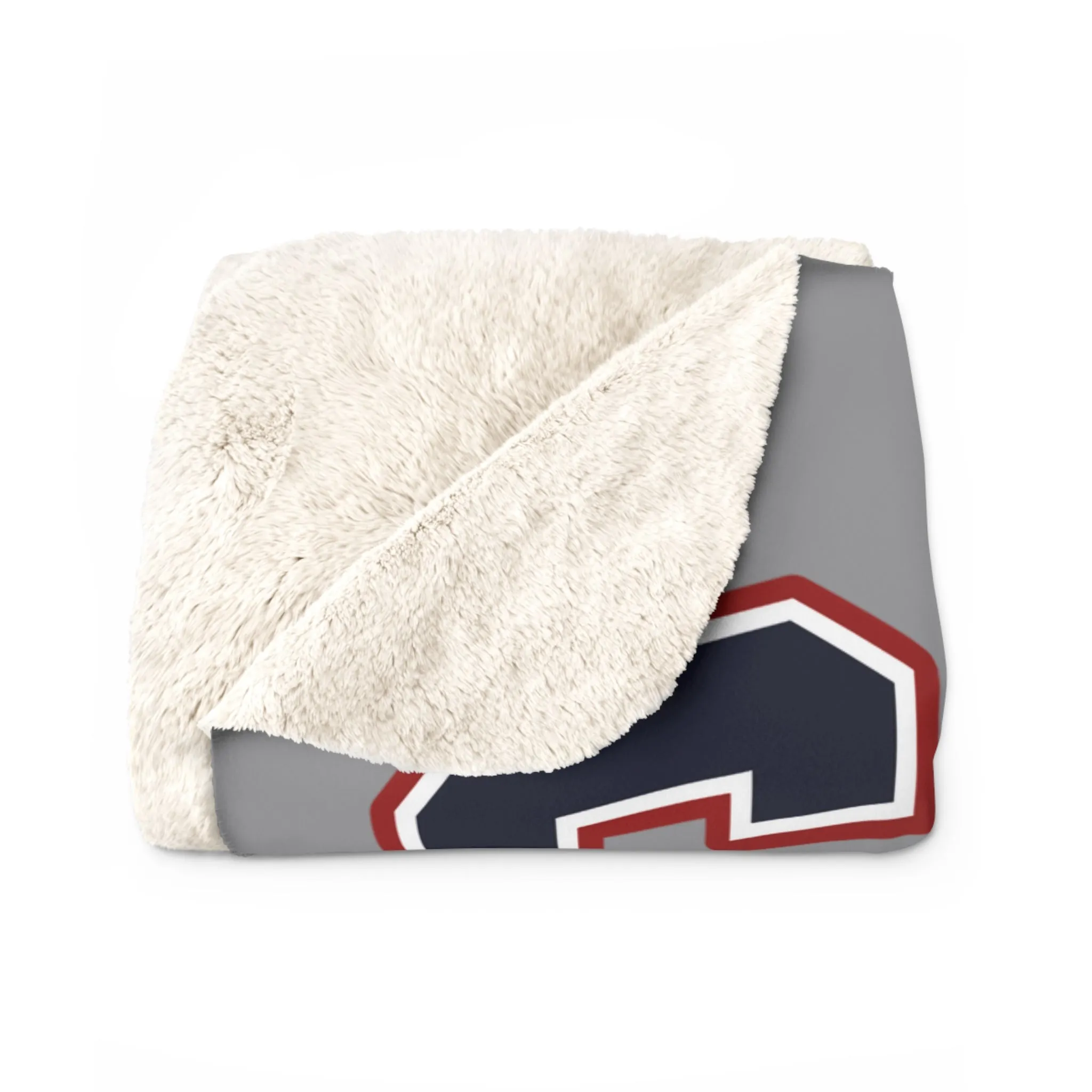 GOAT Split Personality Sherpa Fleece Blanket