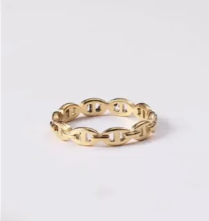 Gold Shell Ring