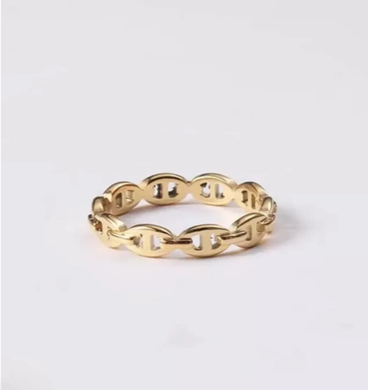 Gold Shell Ring