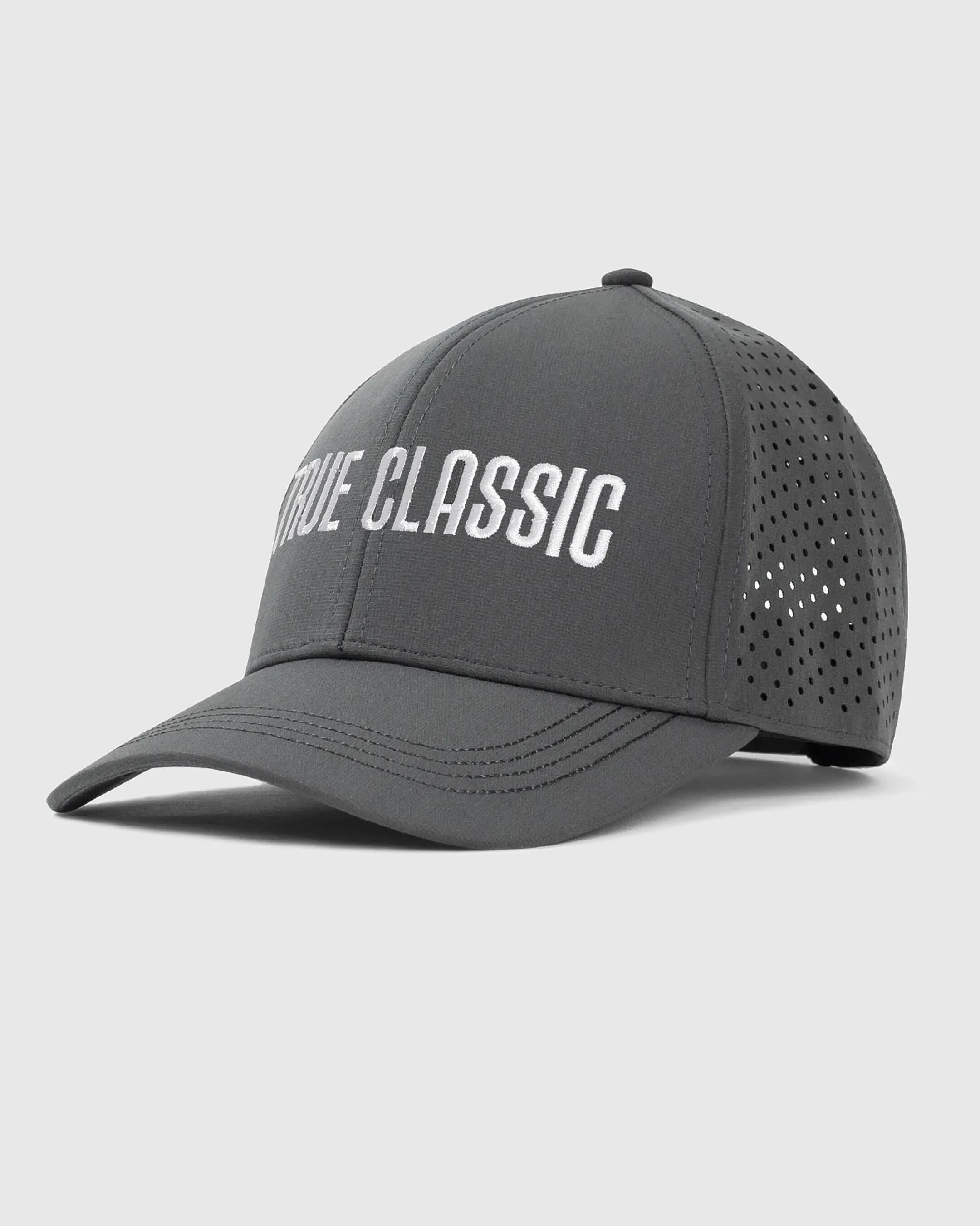 Gray Embroidered True Classic Hat