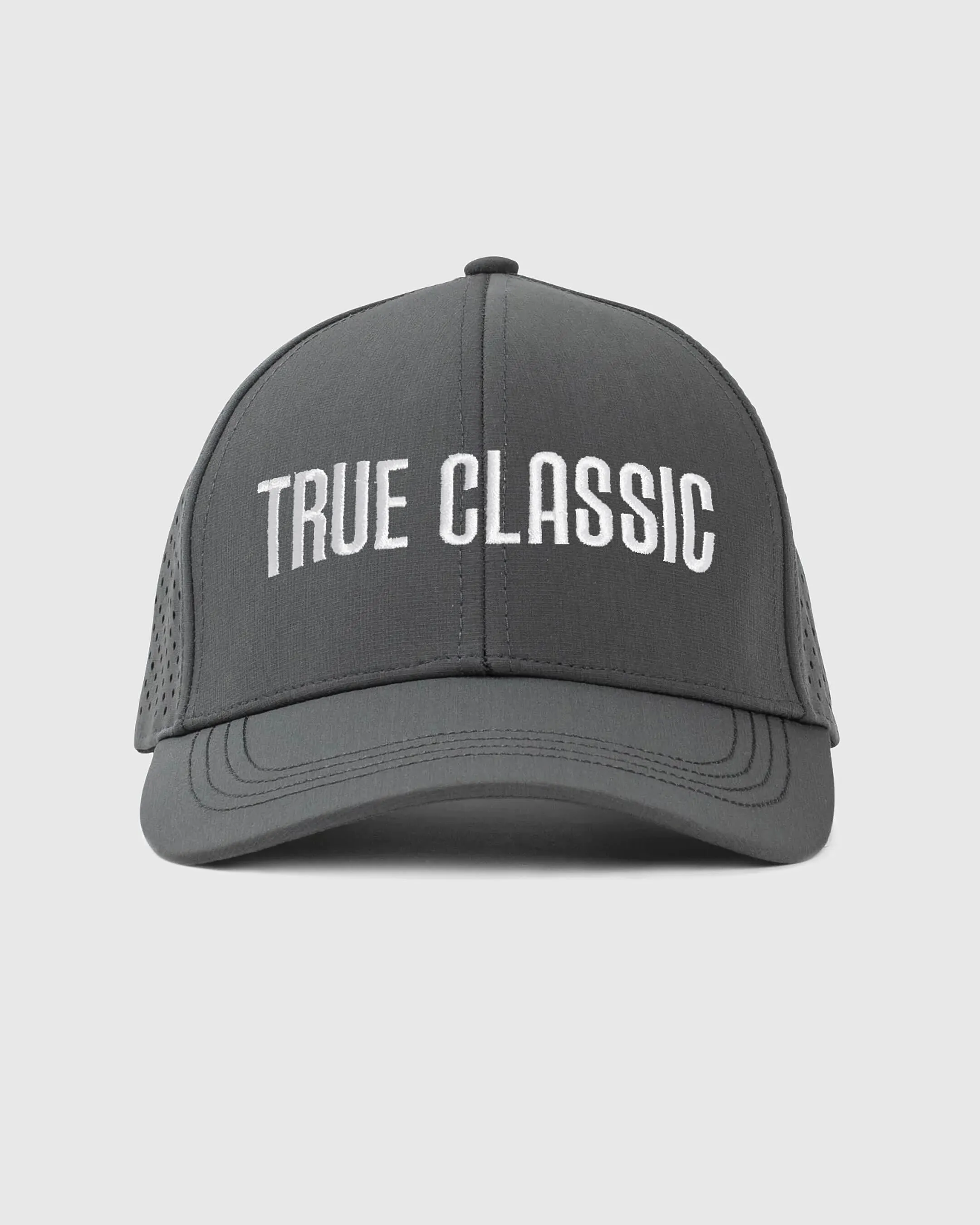 Gray Embroidered True Classic Hat
