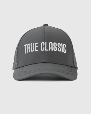 Gray Embroidered True Classic Hat