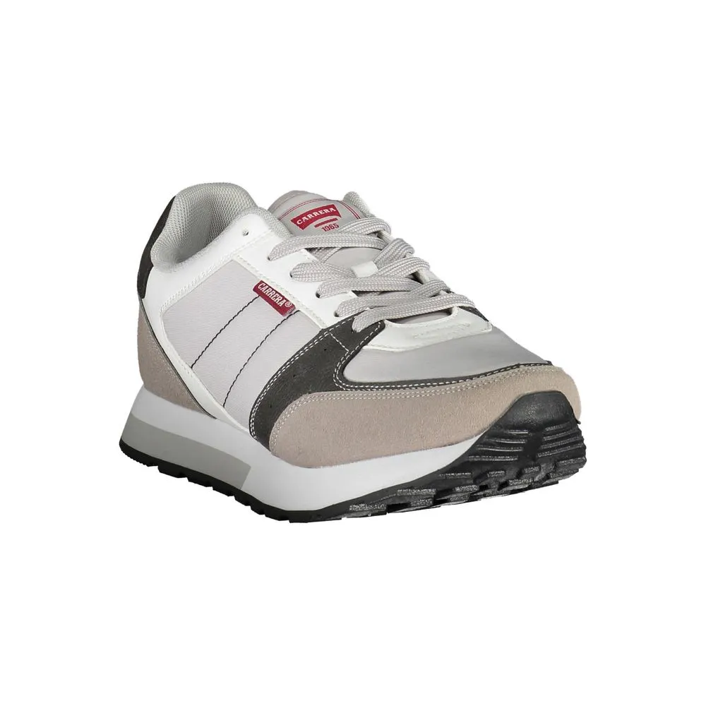Gray Polyester Men Sneaker