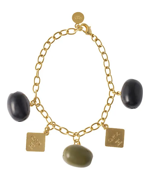 Green & Black Olives Bracelet【Japan Jewelry】