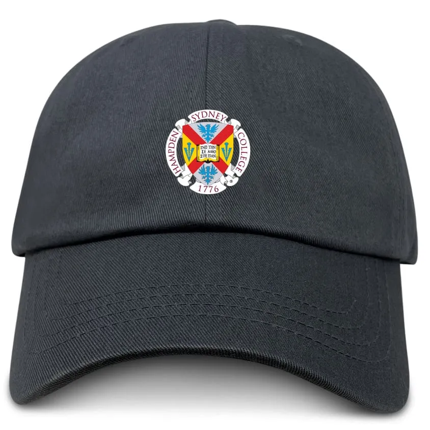 Hampden Sydney College Adult Low-Profile Cotton Twill Dad Cap